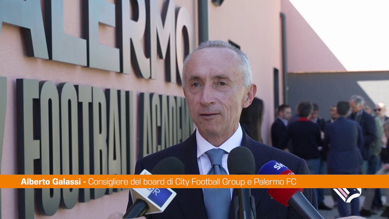 Nuovo centro sportivo del Palermo, Galassi "Siamo punto d'eccellenza"