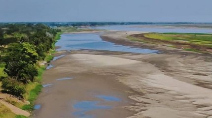 Sequía en el río Magdalena ha impedido que las embarcaciones transiten con normalidad