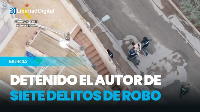 La Guardia Civil detiene el autor de siete delitos de robo con fuerza en Águilas