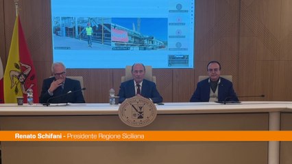 Schifani "In Sicilia si stanno realizzando opere strategiche"