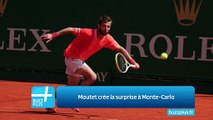 Moutet crée la surprise à Monte-Carlo
