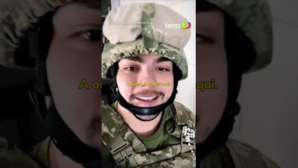 Brasileiro faz vaquinha após perder visão de um olho ao lutar pela Ucrânia contra a Rússia #shorts