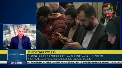 Canciller de Irán inicia visita oficial a Siria