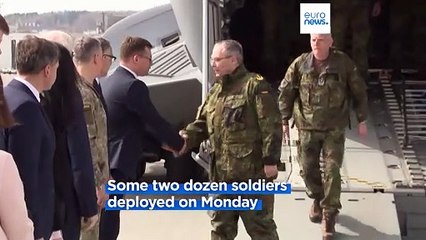 First German troops arrive in Lithuania