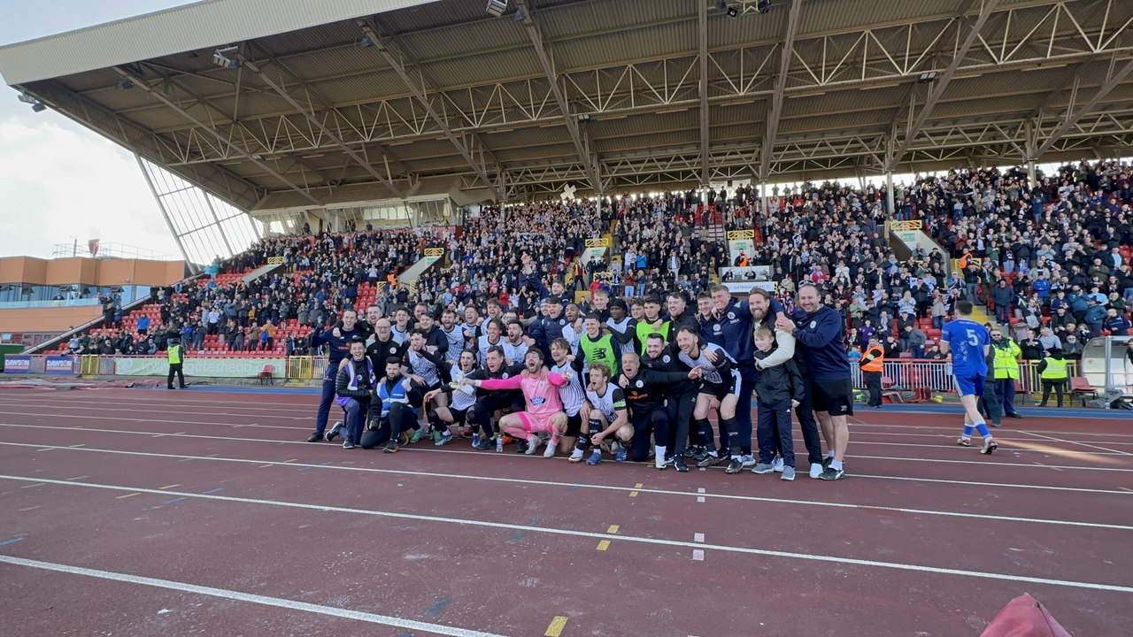 Gateshead reach Wembley for the second successive season: Gateshead 2-1 Macclesfield Match Report