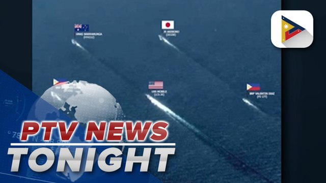 2 Chinese ships monitored during multilateral maritime cooperative activity between PH, U.S., Japan, Australia in the West Philippine Sea