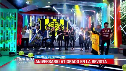 Fanáticos de The Strongest festejaron con su tradicional grito  el 116 aniversario de su club en La Revista