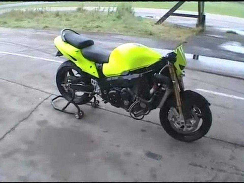 Ghost Rider - Hayabusa Turbo - police vs Ghost Rider