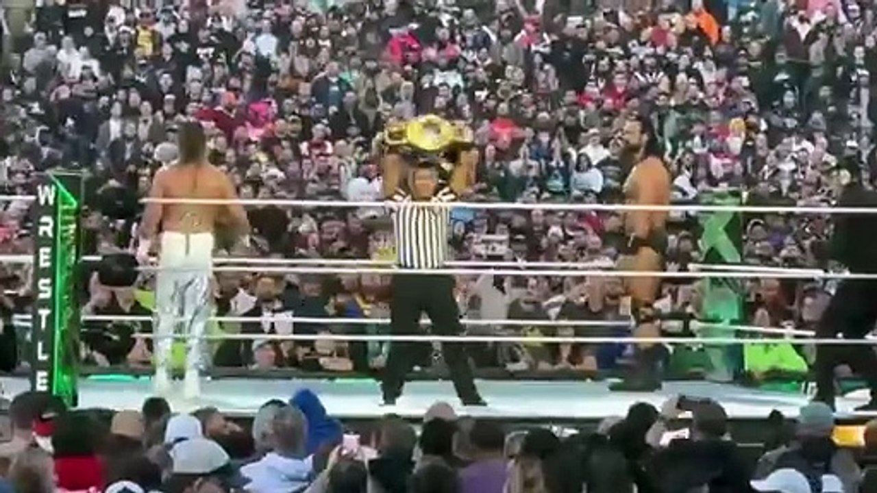 Seth Rollins vs Drew McIntyre Full Match - WWE Wrestlemania XL 7-4-2024