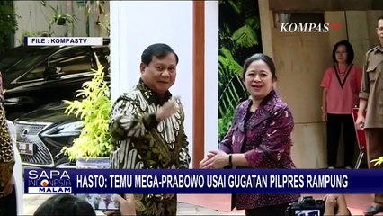 Wacana Pertemuan Megawati-Prabowo Menguat, Hasto: Pertemuannya Usai Gugatan Pilpres Rampung