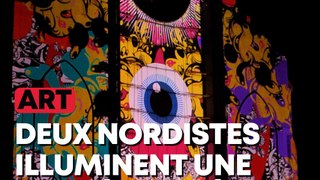 Deux Nordistes illuminent une cathédrale à Lille