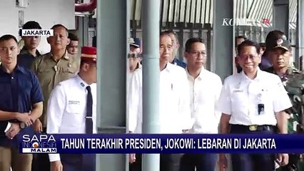 Tahun Terakhir Jadi Presiden, Jokowi: Saya Lebaran di Jakarta