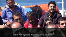 Life Support, canti e balli a bordo all'annuncio della rotta su Ravenna