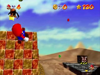 Super Mario 64 - Dans l'ancienne pyramide 29"74x