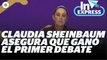 Claudia Sheinbaum asegura haber ganado el primer debate I Reporte Indigo