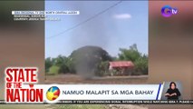 Buhawi, namuo malapit sa mga bahay | SONA