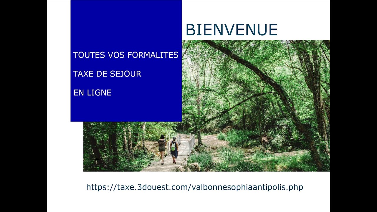 Déclarer sa taxe de séjour à Valbonne Sophia Antipolis