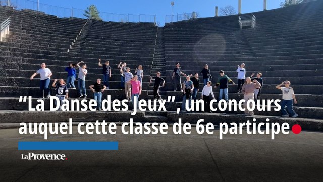 Haut Vaucluse : des collégiens inventent la suite de La Danse des Jeux , chorégraphie des JO