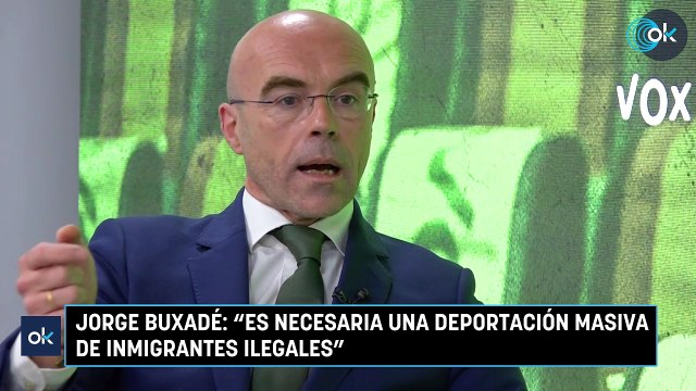 Jorge Buxadé: Es necesaria una deportación masiva de inmigrantes ilegales