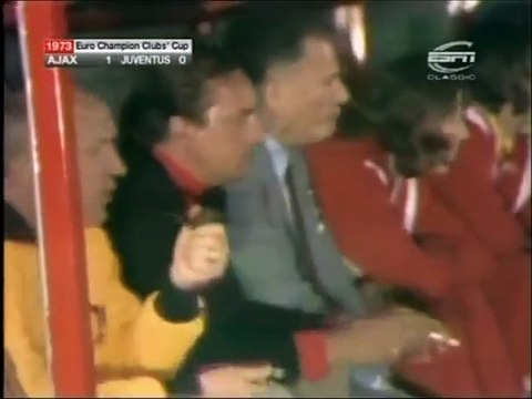 Ajax v Juventus European Cup Final 30-05-1973