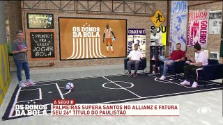 Neto parabeniza Palmeiras por tricampeonato paulista sobre o Santos