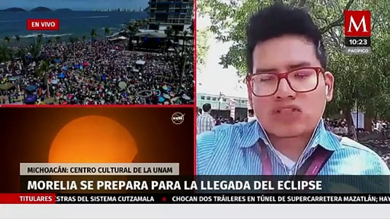 En Morelia se espera un 84 % de oscuridad por el eclipse solar