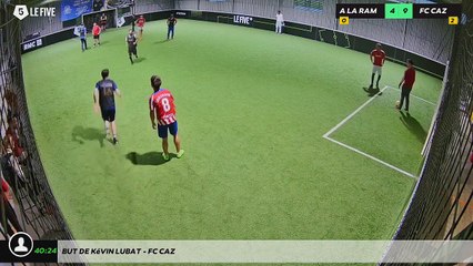 But de Kévin Lubat - FC CAZ