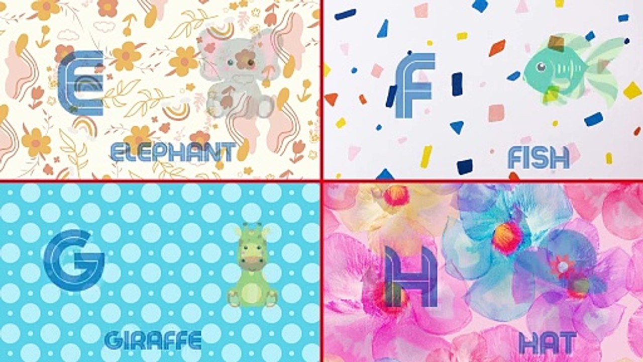 A for Apple, B for Ball Phonics song for Nursery kids - ABCD - English Alphabets - ABCD Kids-1040