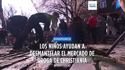 Dinamarca: Los niños de Christiania ayudan a desmantelar el mercado de droga de 'Pusher Street'