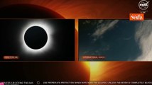 Eclissi solare totale, le immagini della Nasa