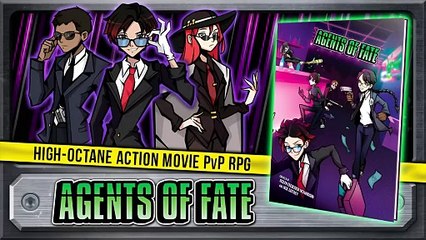AGENT OF FATE is a collaborative action movie where everyone at the table gets a turn to perform AND direct!
