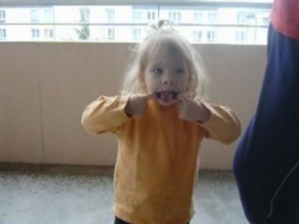 la première grimace de Samara