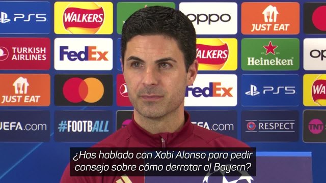 ARSENAL - BAYERN MÚNICH, MIKEL ARTETA, rueda de prensa previa | CHAMPIONS LEAGUE
