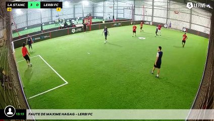 Faute de maxime hagag - Lerbi FC
