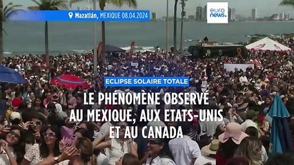 L'éclipse solaire totale observée du Mexique au Canada, en passant par les États-Unis