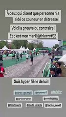 Cécile de Ménibus fière de son compagnon Thierry pour avoir secouru un coureur en détresse lors du marathon de Paris. Instagram