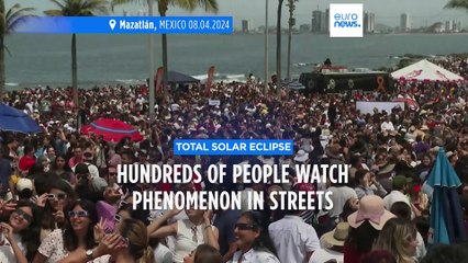 North Americans elated by total solar eclipse