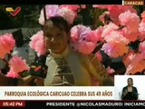 Estudiantes de la parroquia ecológica de Caricuao se movilizaron para celebrar sus 49 años