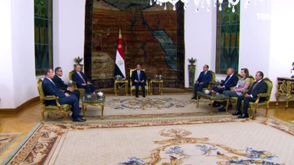 الرئيس عبد الفتاح السيسي يستقبل رئيس الوزراء الفلسطيني