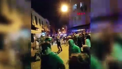 Tarihi Tahta Minare Hamamı'nda yangın: 3 eve sıçradı