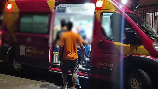 Motociclista fica ferido em acidente de trânsito no Centro