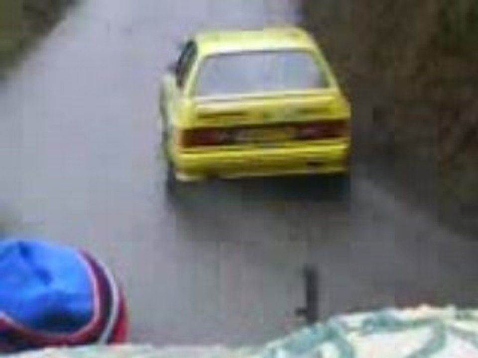 rally de faverge bmw petit saut et glissade