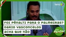 Foi pênalti para o Palmeiras? Dario Vasconcelos acha que não.