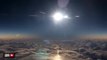 Video: This is what a total eclipse looks like from a plane