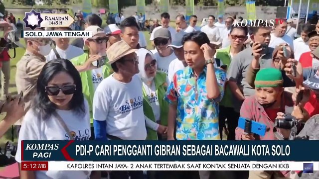 PDIP Buka Penjaringan Bakal Calon Wali Kota Solo Gantikan Gibran Rakabuming Raka