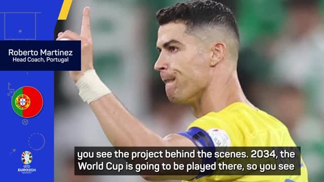 Portugal coach Martinez sees 'big picture' of Ronaldo's Saudi move