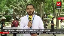 Así es como se vivió el eclipse solar desde Torreón, Coahuila