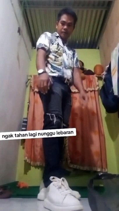 Dak tahan lagi nunggu lebaran