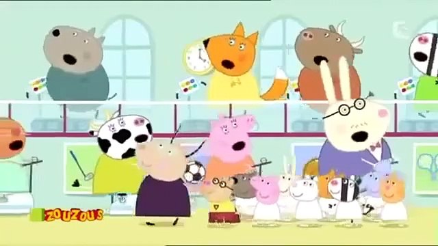 Peppa Pig en français Le cours de gymnastique Dessins animés en francais pou