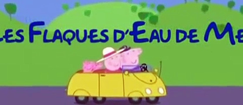 Peppa Pig en français - Les flaques d'eau de mer Dessins-animés en francais pour les enfants [Full